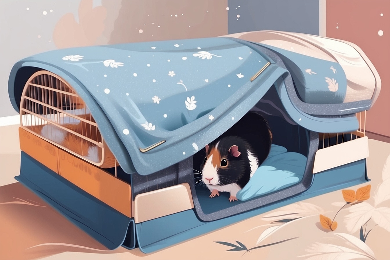 Can I Cover My Guinea Pig's Cage With A Blanket?