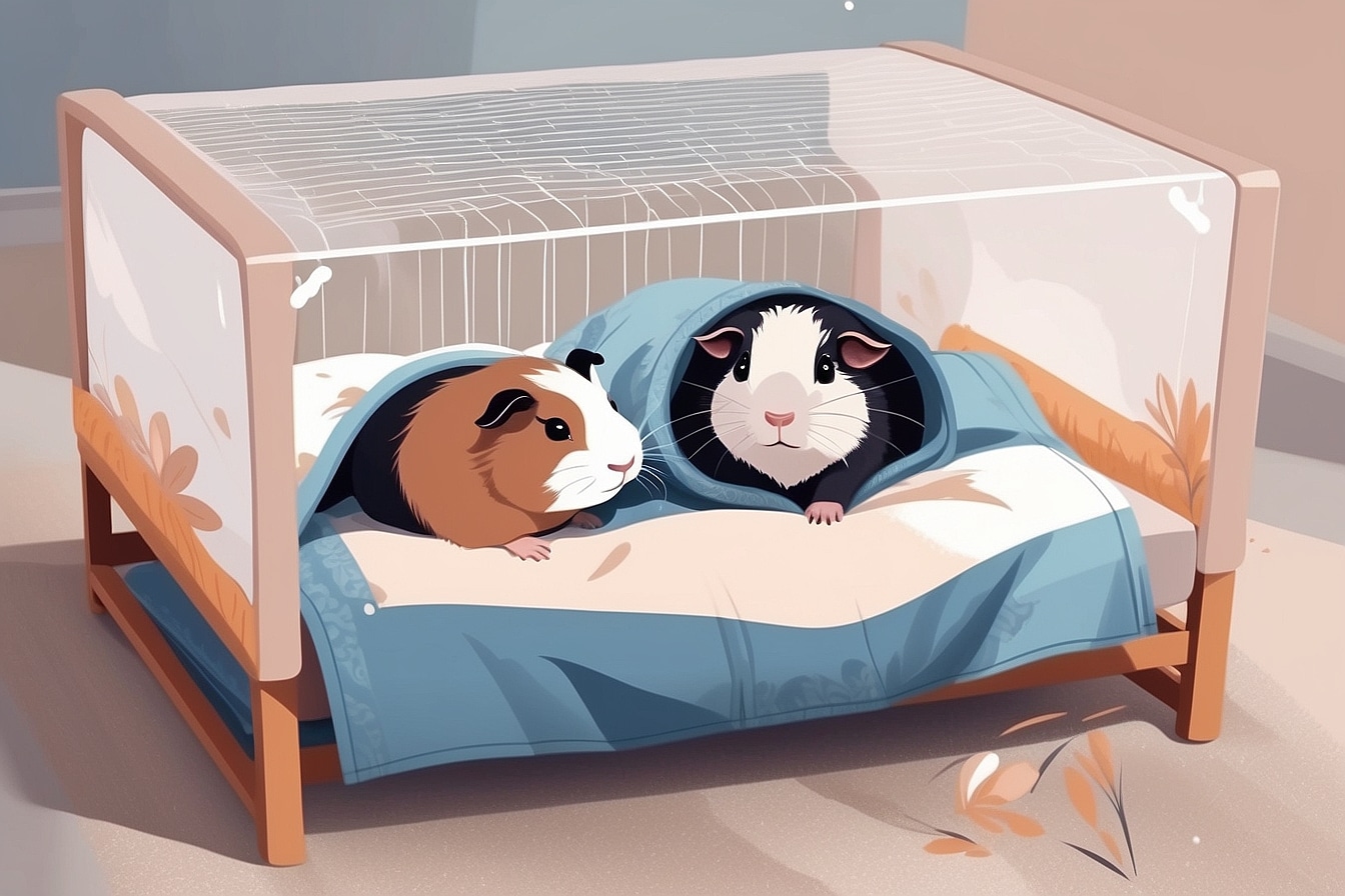 Can I Cover My Guinea Pig's Cage With A Blanket? 2 talk to a guinea pig vet